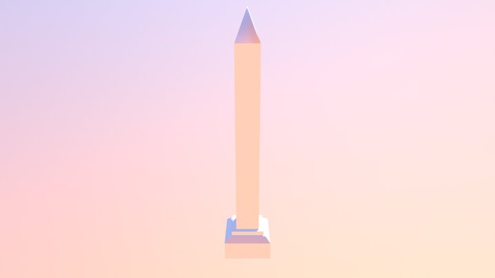 Obolisk Unwrap 3D Model