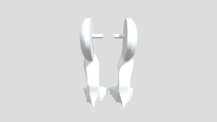 spino腿 3D Model