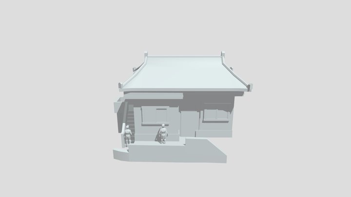 1VFX07E Lee Timothee House Model 3D Model