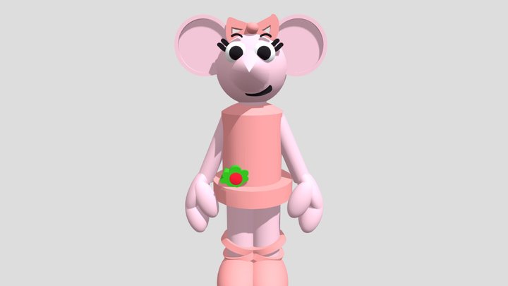 Angelina Ballerina 3D Model