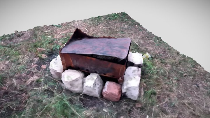 Campfire 2: 3D Scan Reference 3D Model