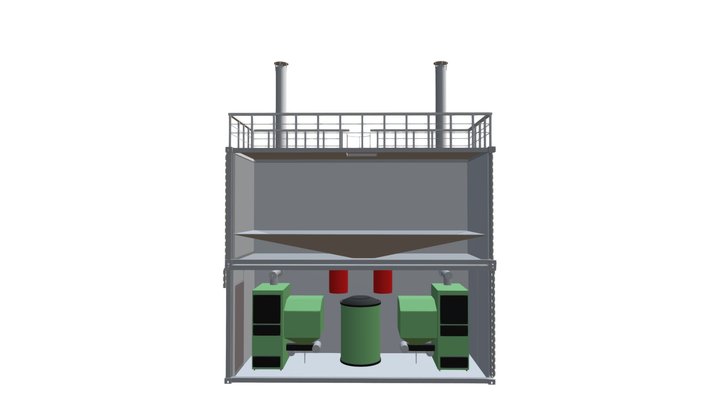 Загрузочный бункер 3D Model