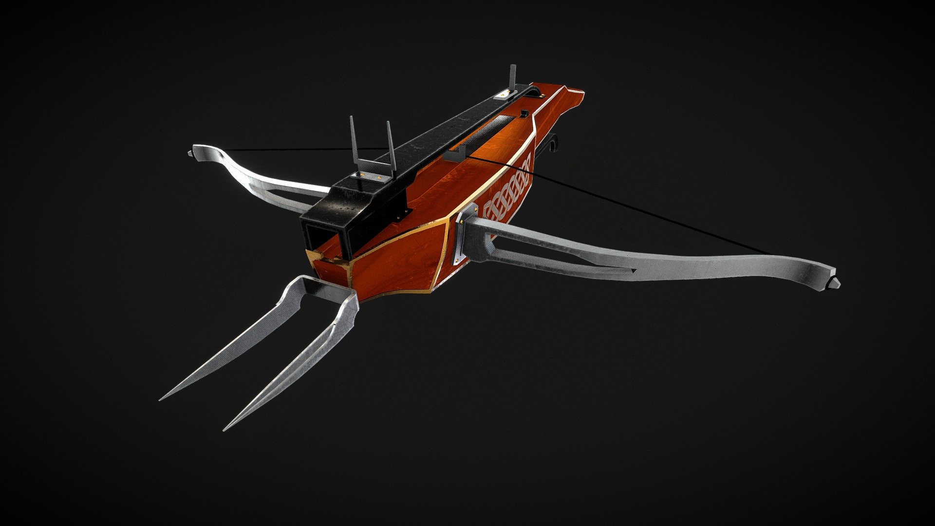 Crossbow Pistol 3d Model By Samixrises [c39ef51] Sketchfab