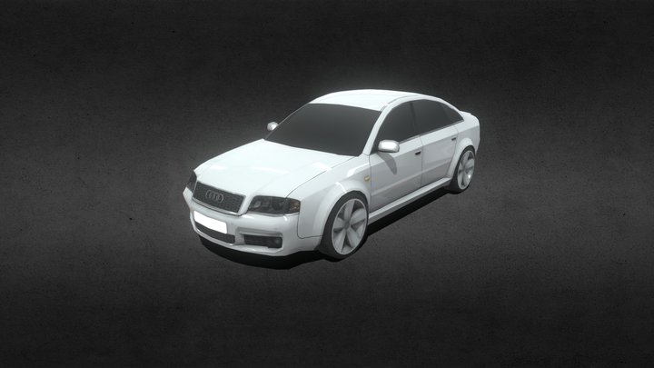 2002 Audi RS6 Sedan 3D Model