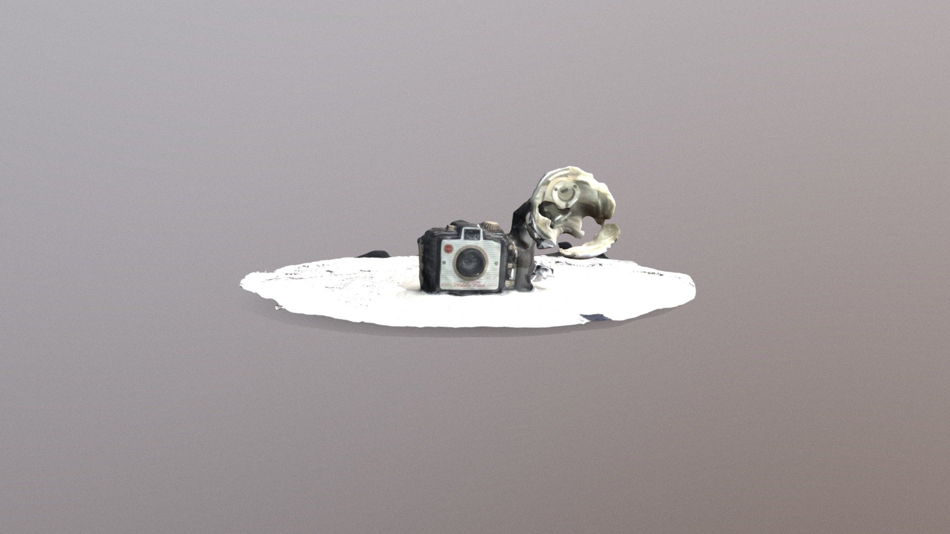 Camera on table