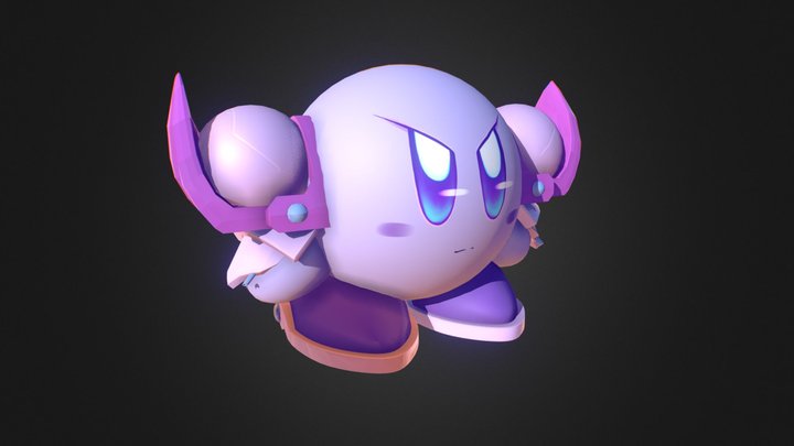 Kirby Fan Character - Violet 3D Model