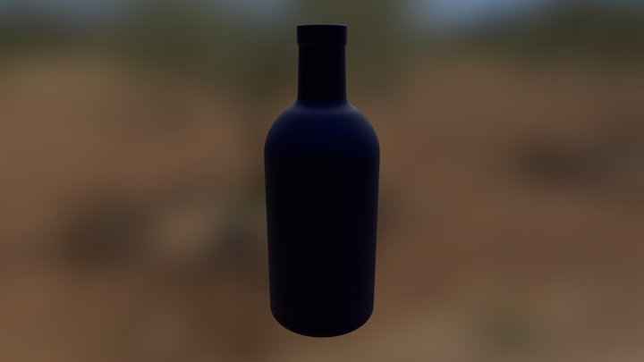 bottle stage 01.c4d 3D Model