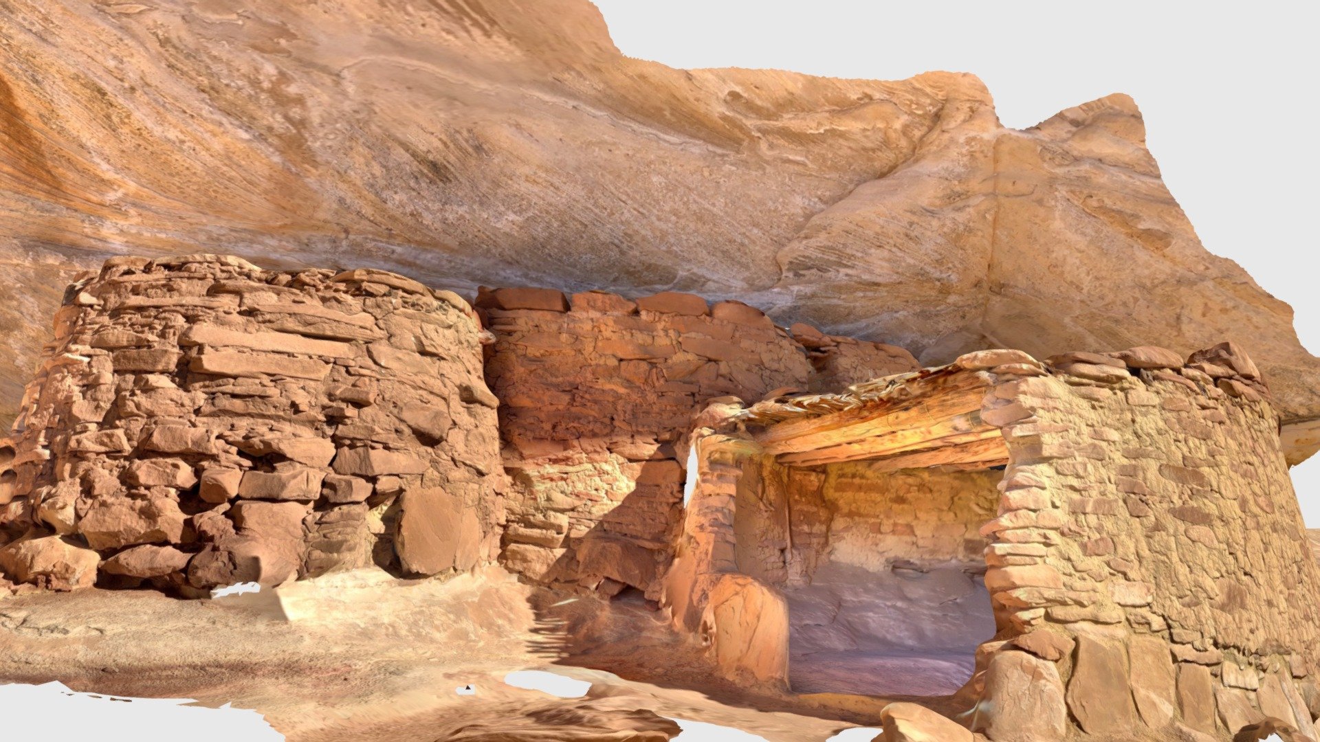 Yellow Adobe Ruin
