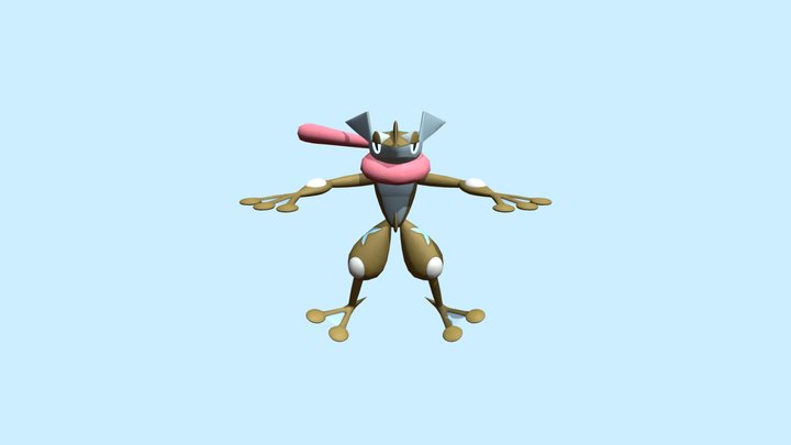 Goldninja 3D Model