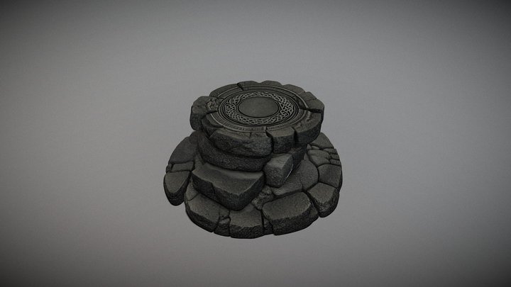 Ancient Ritual Stone Altar_MW