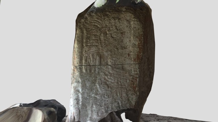Stela Kohunlich 3D Model