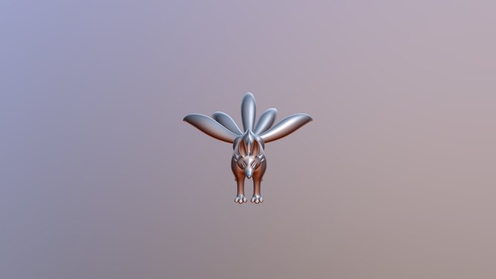 Astral Fox 3D Model
