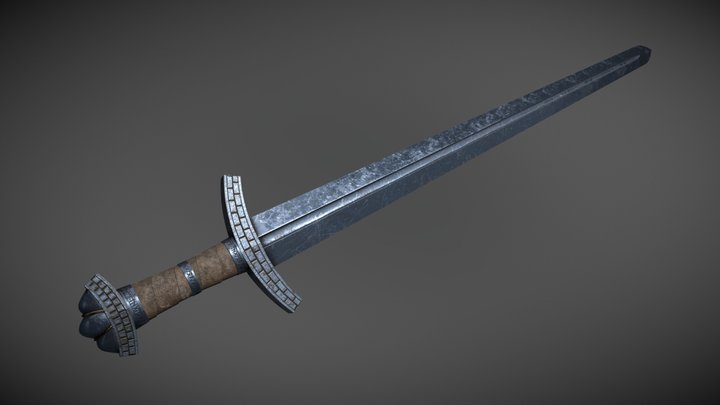 Mithril Sword 3D Model