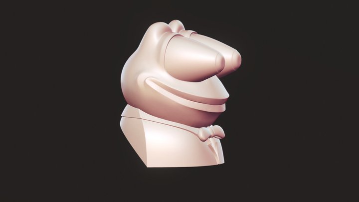 Booba Pepe 3D Print 3D Model