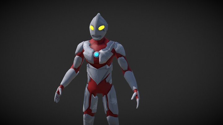 Ultraman 3D Model