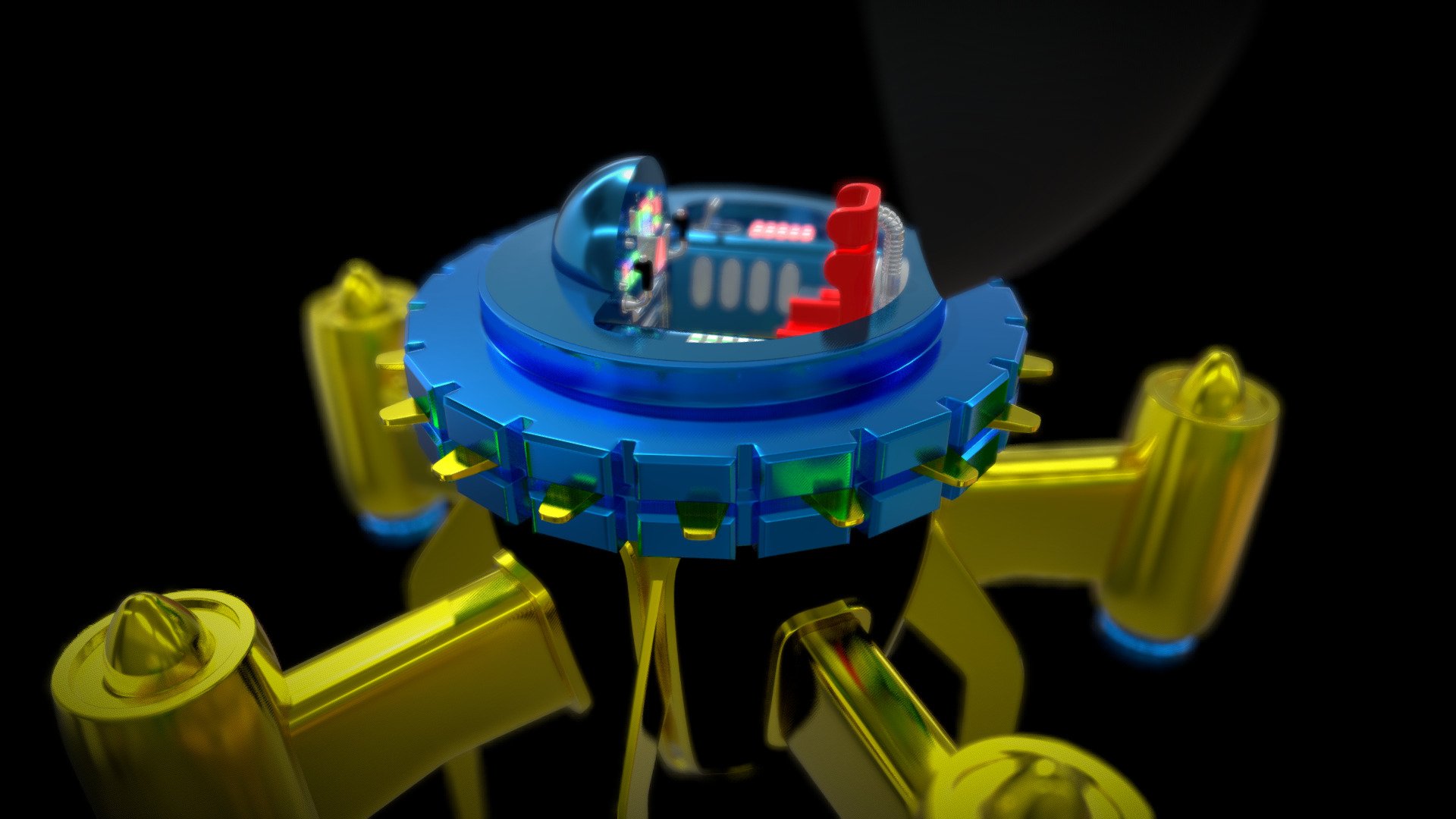 Trunks Nave/Trunks Time Machine - Download Free 3D model by LoonaUwU ...