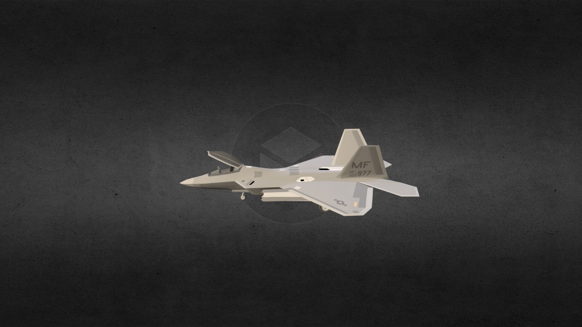 f 22 raptor toy plane