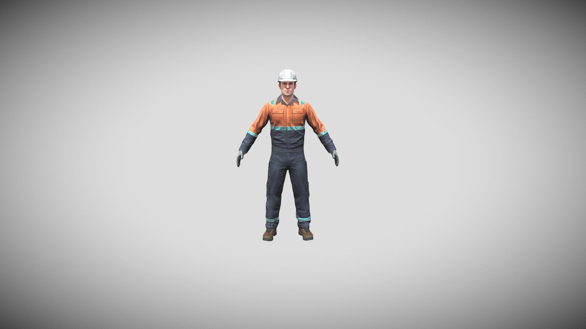 Worker APL — Sketchfab embed 3D viewer