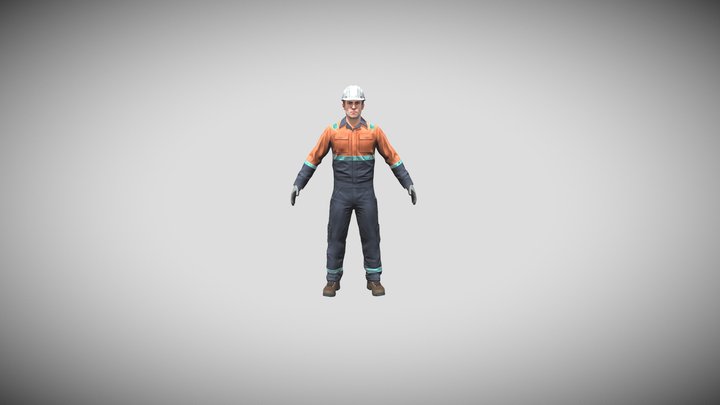 Worker APL 3D Model