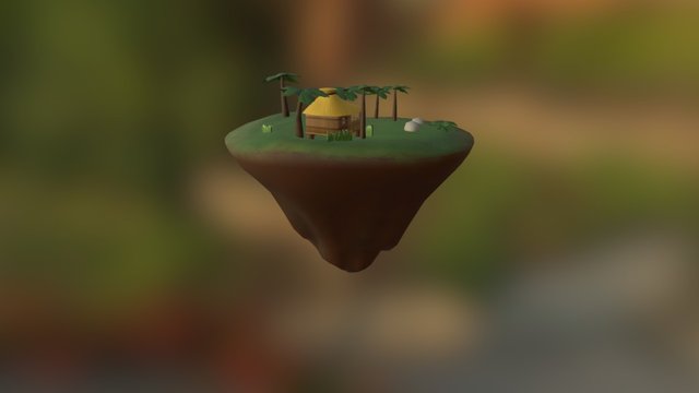Island 3D Model