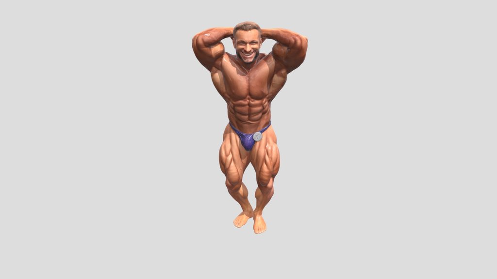 bodybuilder Vitalii Goodvito