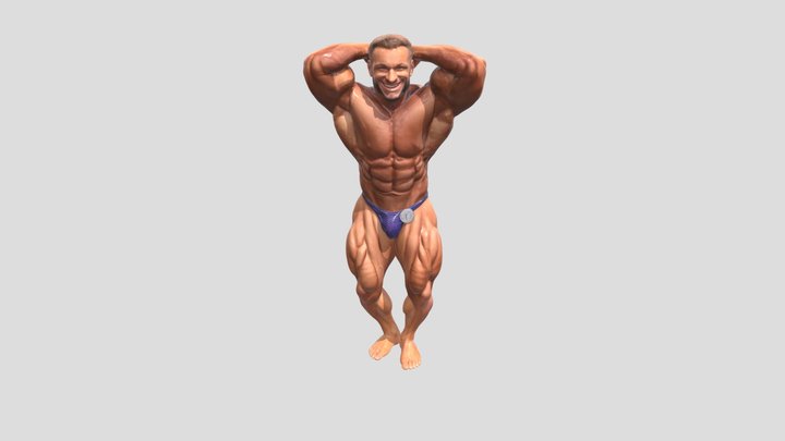 Bodybuilder 3D models - Sketchfab