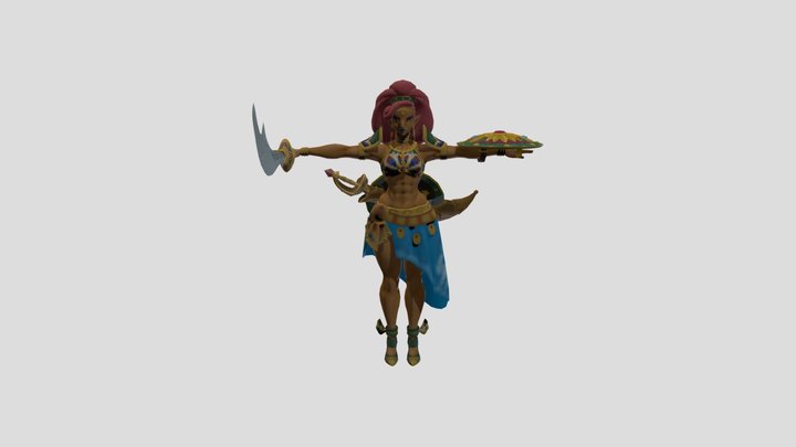 Breath of the Wild - Urbosa 3D Model