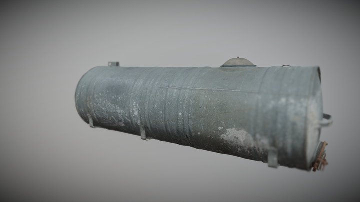 Industrial Storage Barrel Wdklears 3D Model