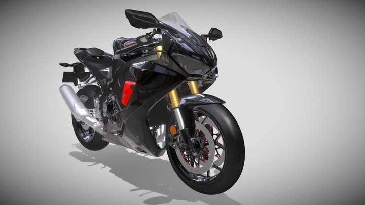 Honda CBR1000RR 3D Model