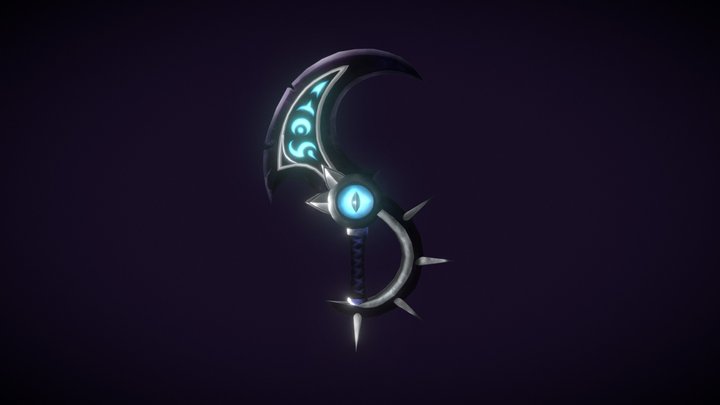 Prop Design: Dagger Xal'atath (Warcraft) 3D Model