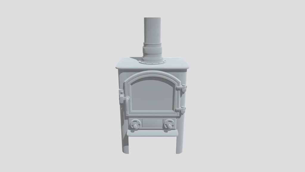 Rustic Wood Stove
