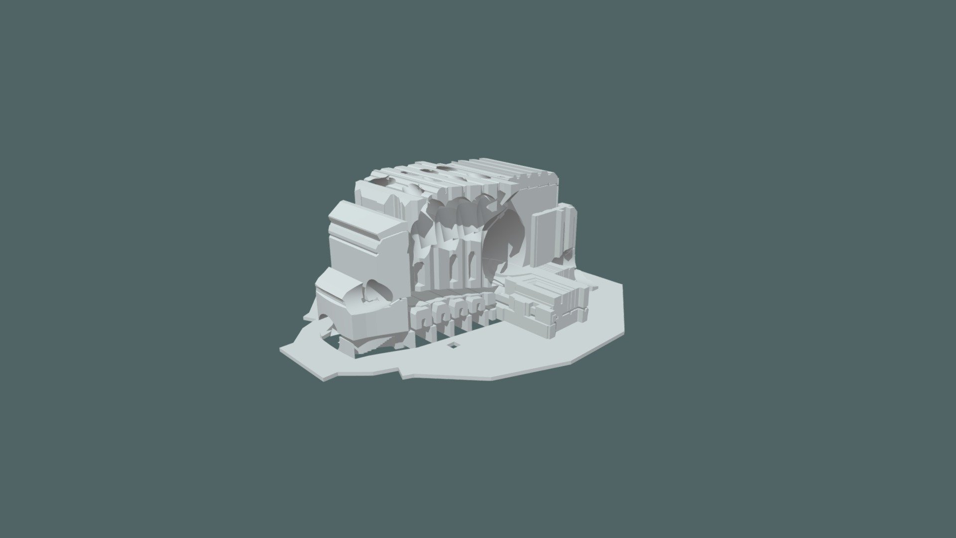 The Goetheanum, voids & volumes