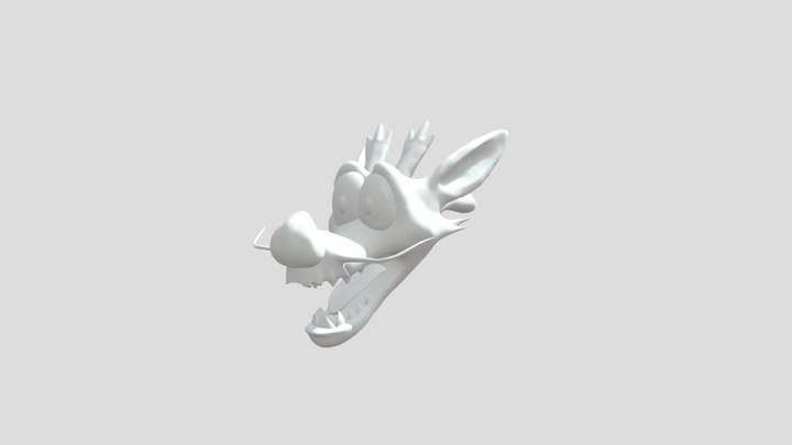 Mushu's Head 3D Model