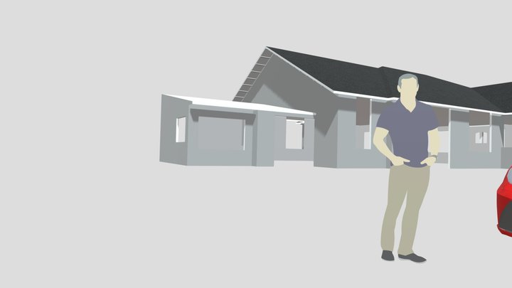 Housecar 3D Model