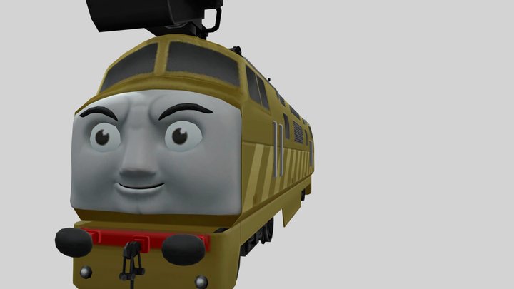 Go Go Thomas Diesel 10 (Broken Pinchy Pls Fix) 3D Model