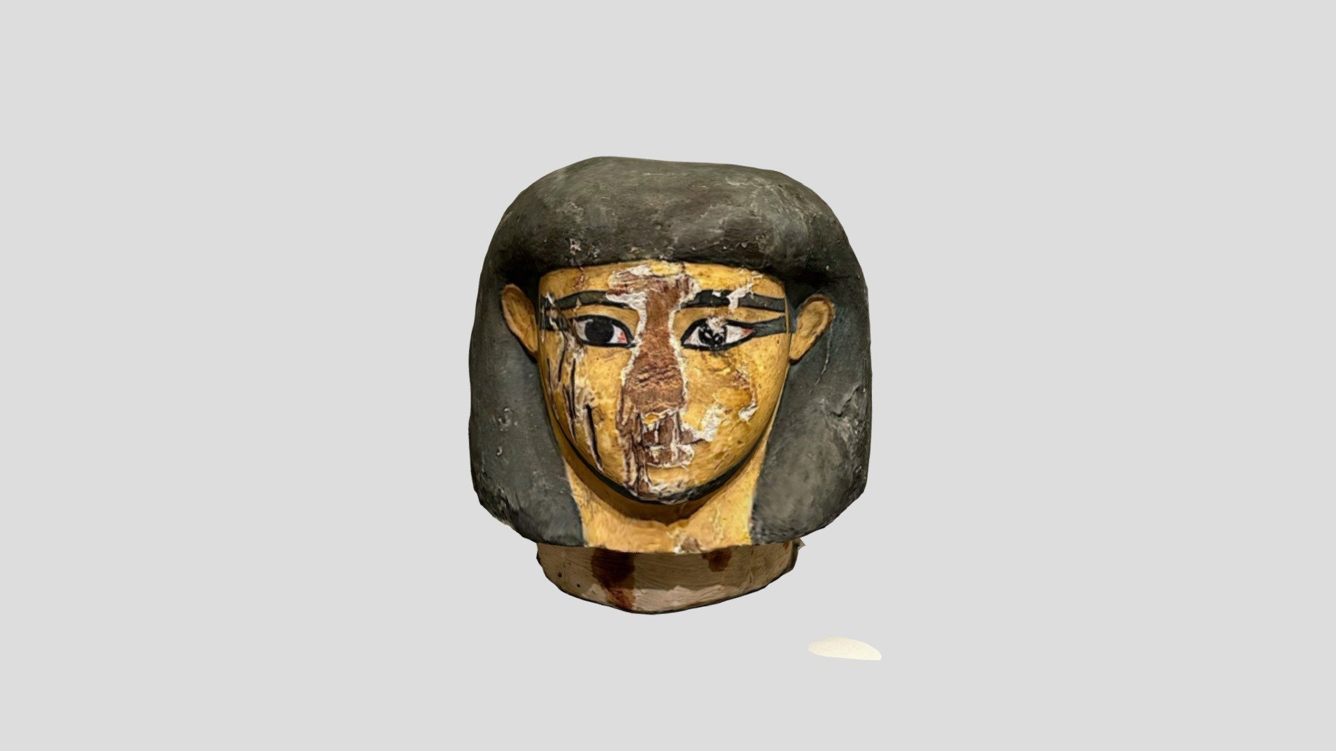 Canopic jar lid 21.498 - Download Free 3D model by pmanuelian [c3aa5fe ...