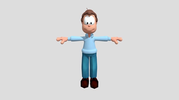 Jon Arbuckle Rig – Modello 3D gratuito STL