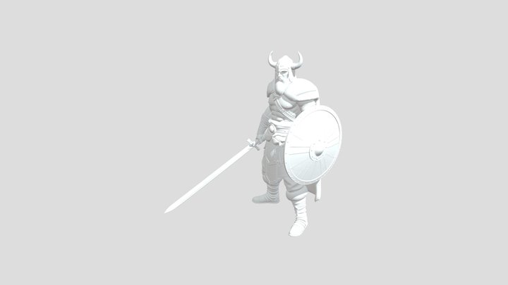 викинг 3D Model