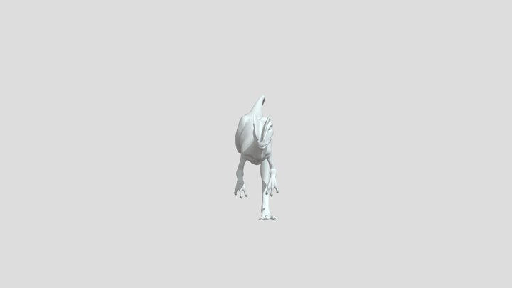Oviraptor Run 3D Model