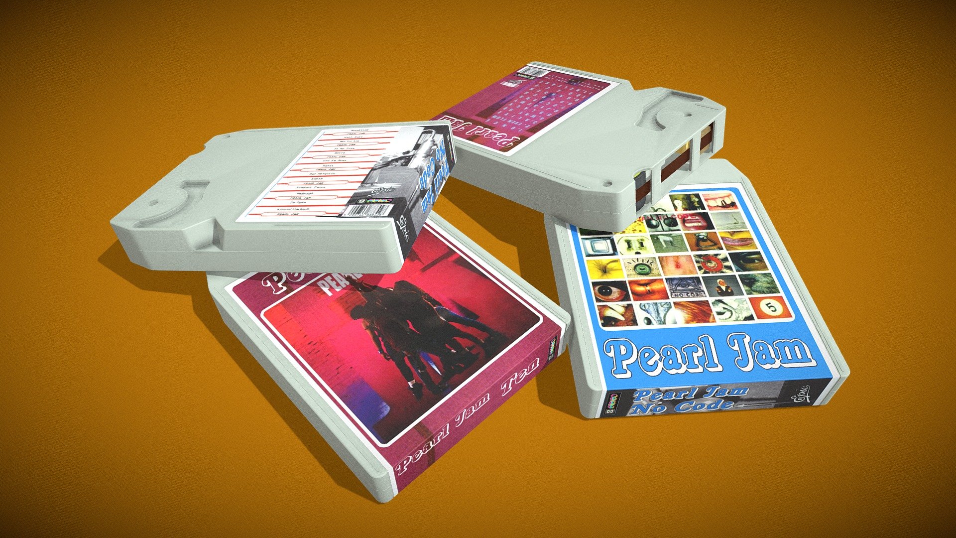 Pearl Jam Stereo 8 Cartridges
