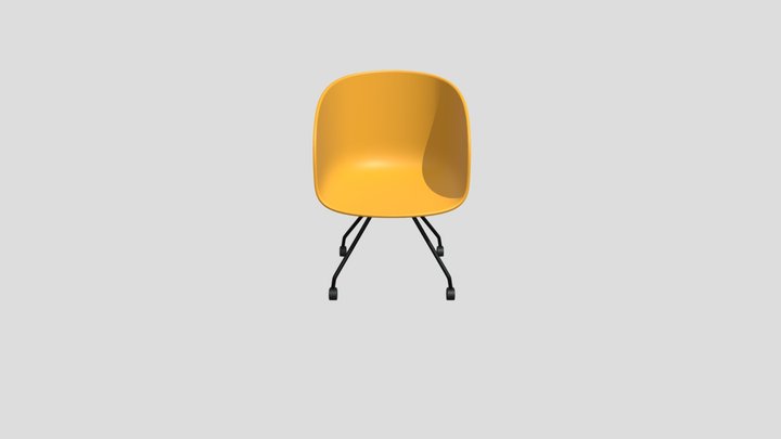 最後面椅子 3D Model