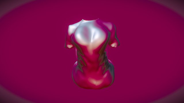 T body femaile 3D Model