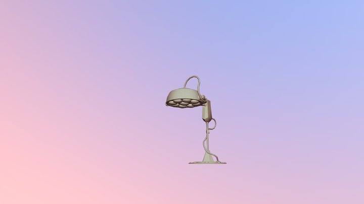 medical lamp 3D Model