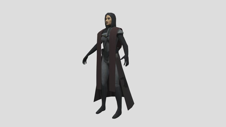 Inquisitor Lanu Pasiq - Star Wars 3D Model