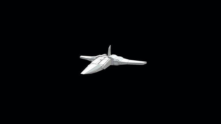 Spaceship1 3D Model