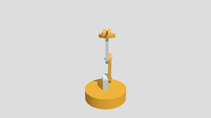 Robot Arm Animation 3D Model