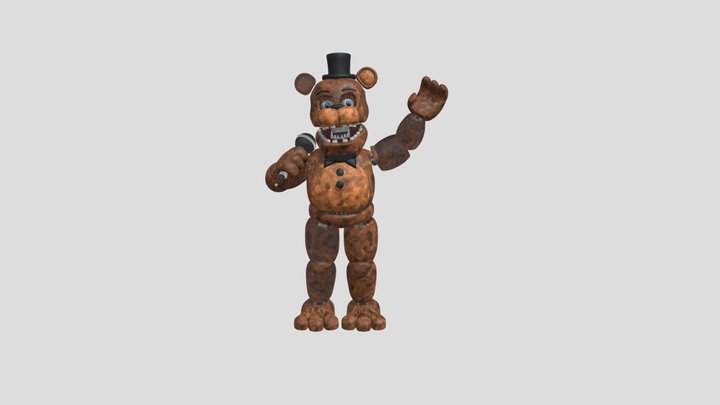 FNaF Plus Freddy Plush - Download Free 3D model by kurinov8sergey  (@kurinov8sergey) [3f5897b]