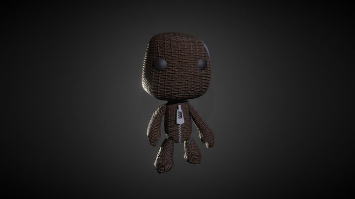 Sackboy 3D Model