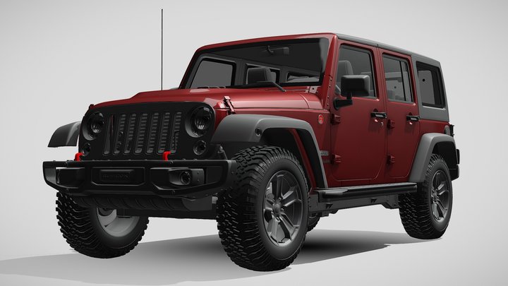 Total 91+ imagen jeep wrangler 3d model