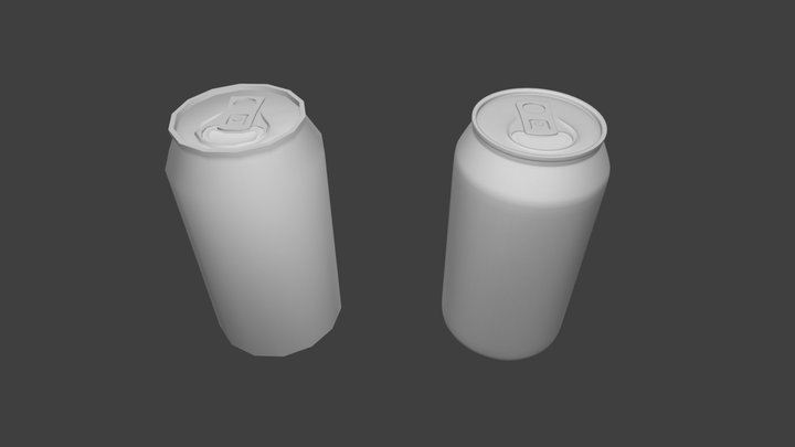puszki siatka 3D Model